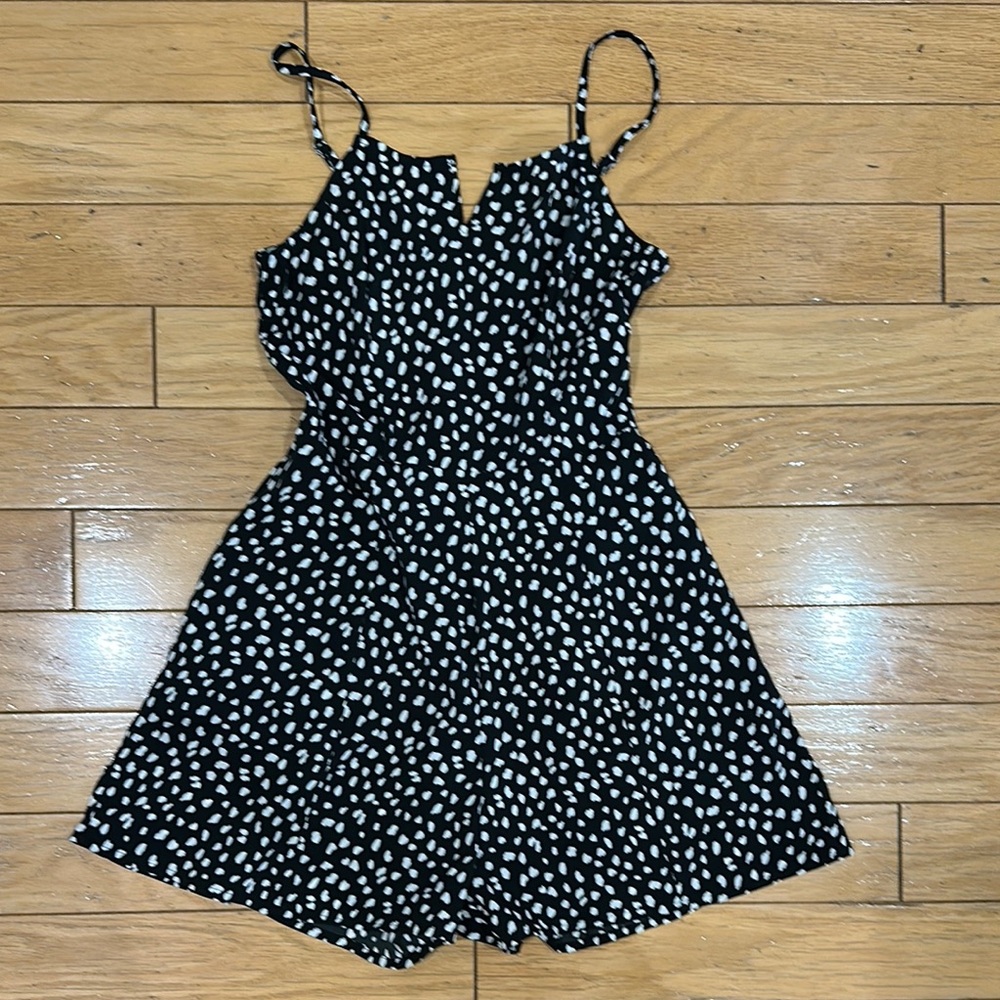 Black and White Polka Dot jumper